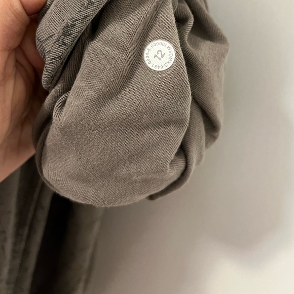 Lululemon Warm Down Jogger *7/8 Length Thread Dye Rover Black 12 - Picture 13 of 14